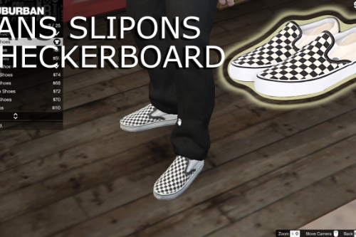 Vans Slip-ons Checkerboard for Michael